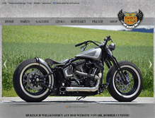 Tablet Screenshot of mr-bobber-custom.com